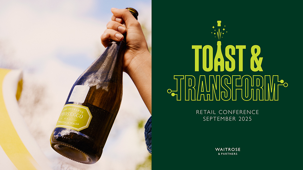 The final Waitrose Taste & Transform logo lockup