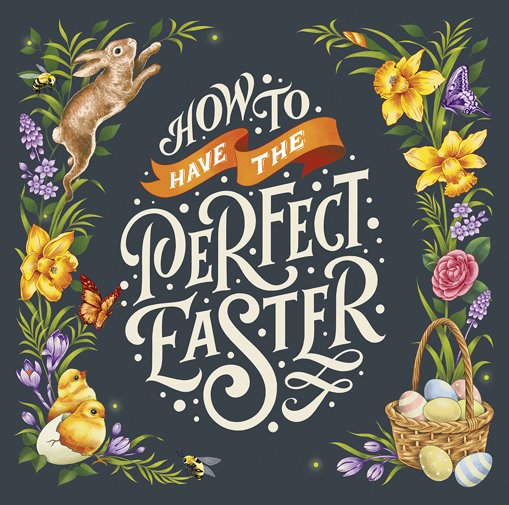 A commissioned Easter illustration