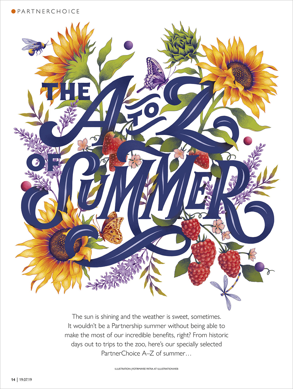An illustrated summer Gazette feature