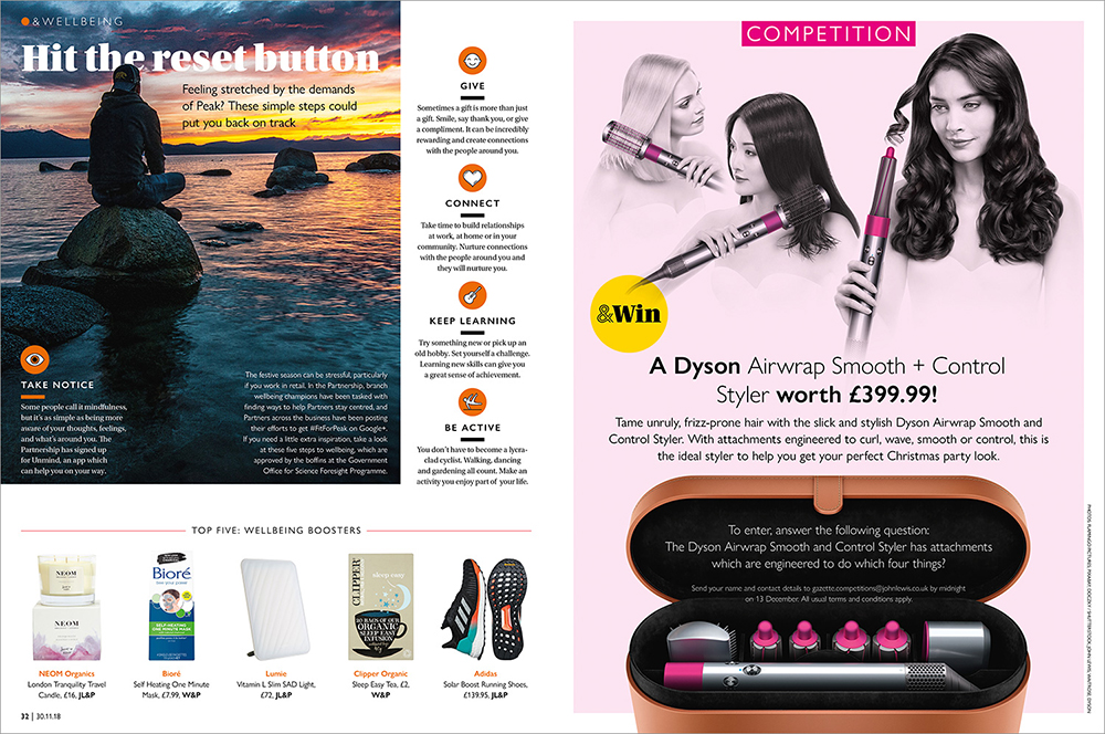 A Gazette lifestyle spread