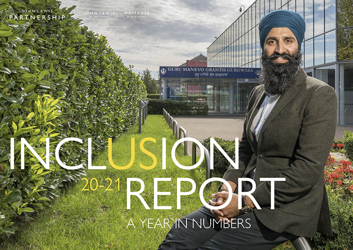 The cover of an Inclusion Report