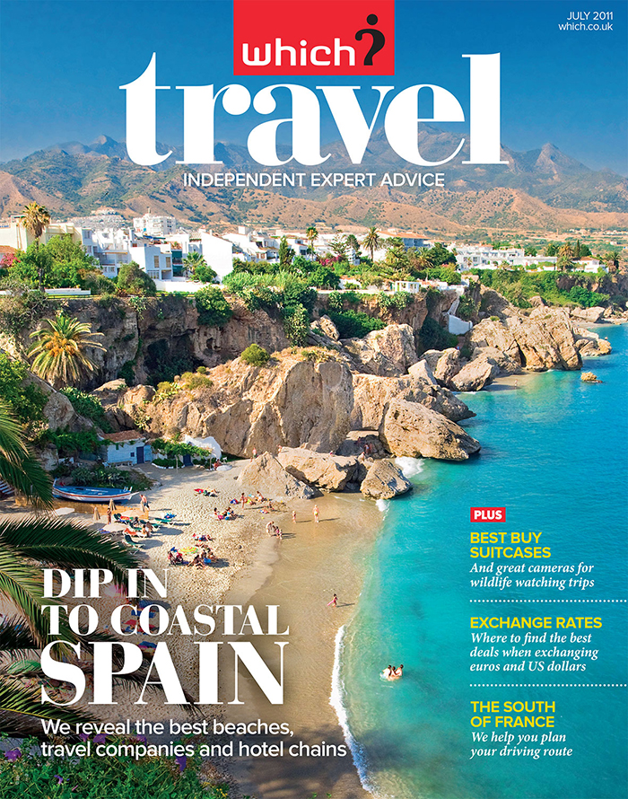 A cover of Which? Travel Magazine