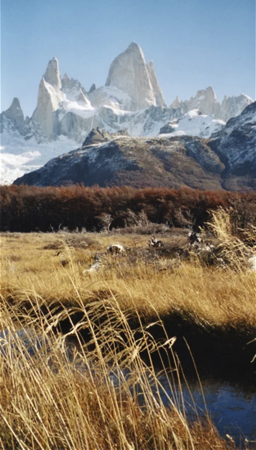 A photo of the Fitzroy Mountains, Patagonia