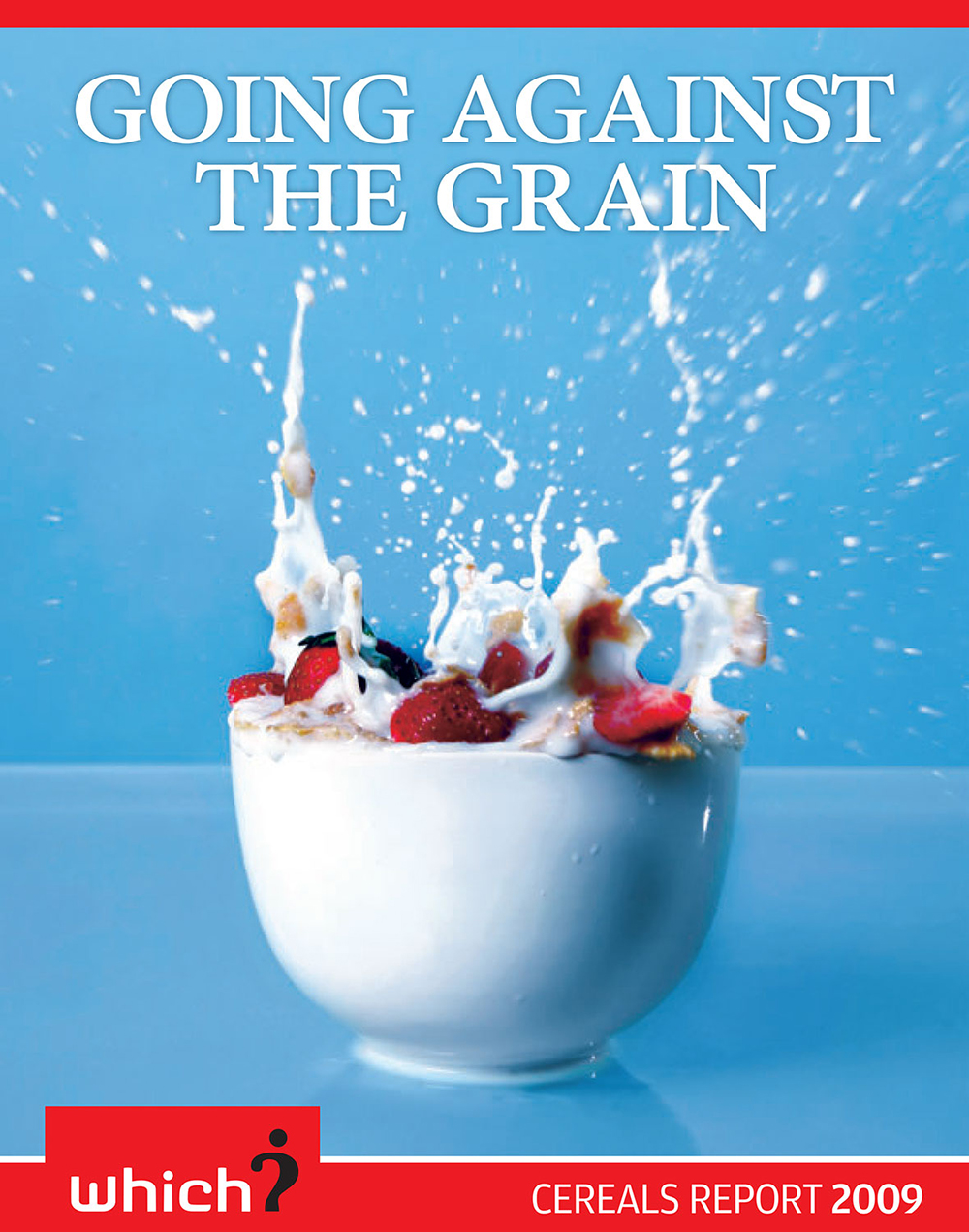 The cover of the Which? Report, Going Against the Grain