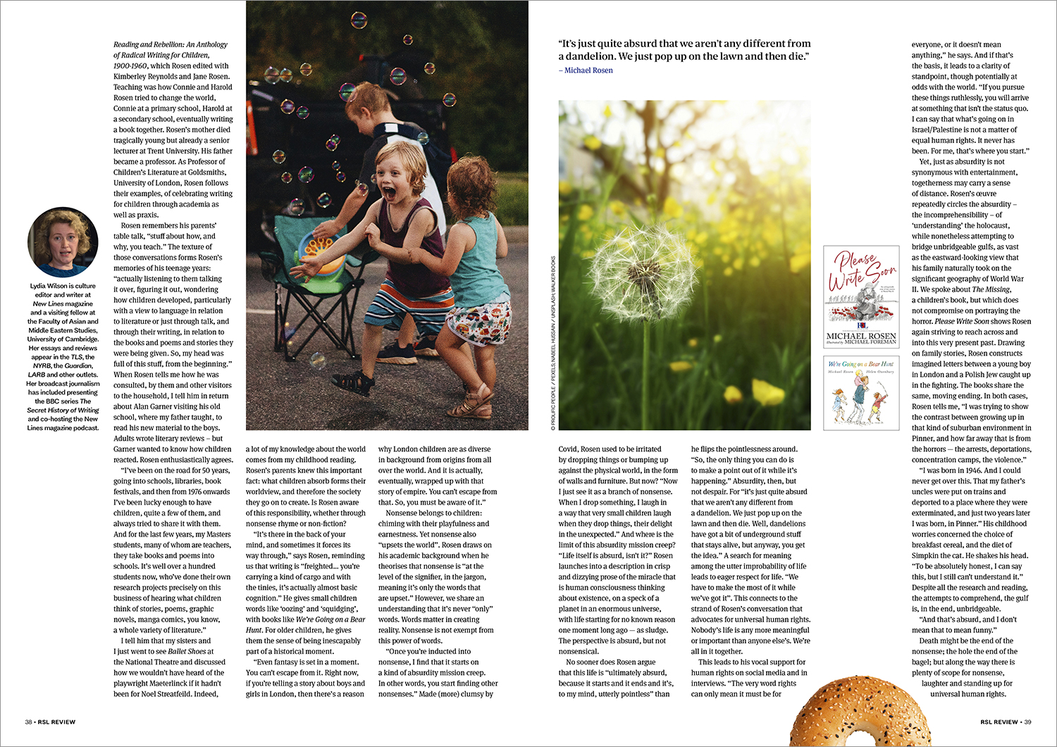 A spread from the RSL Review 2025