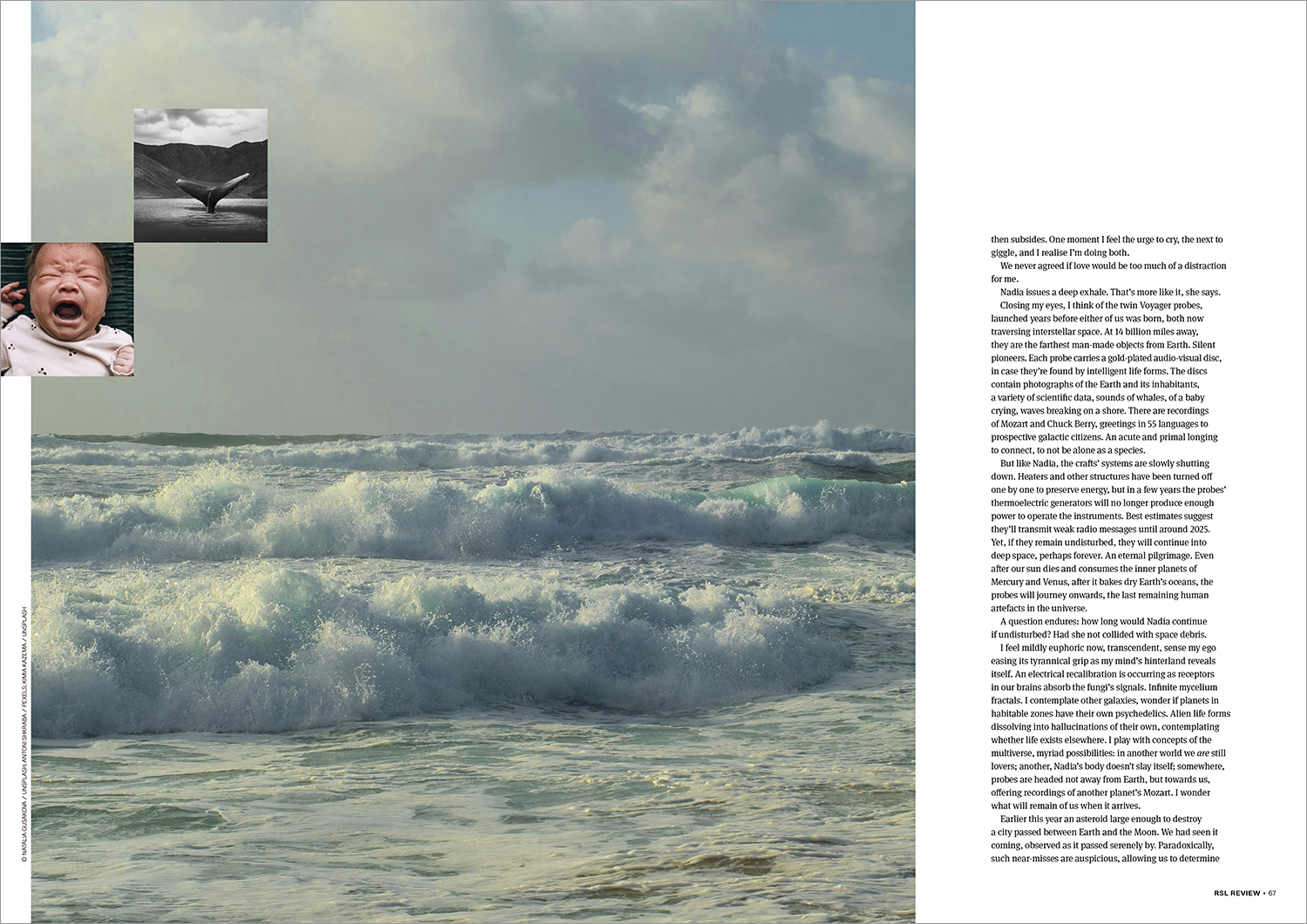 A spread from the RSL Review 2025