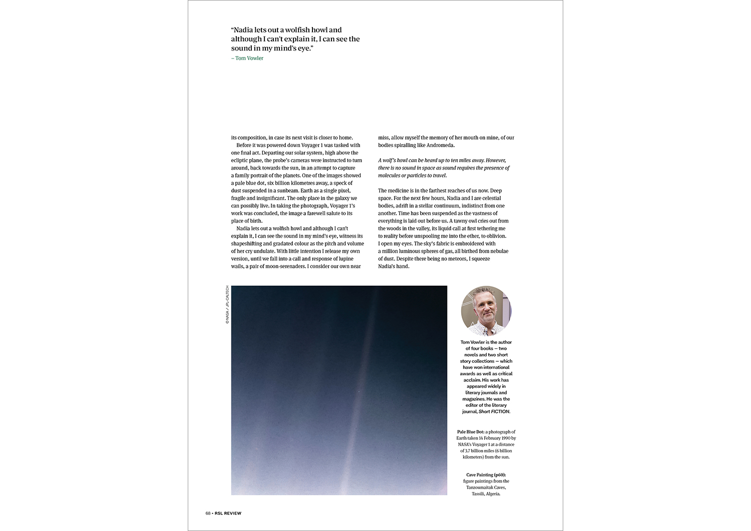 A spread from the RSL Review 2025
